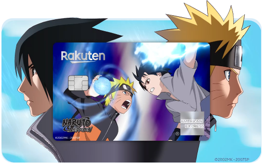 Naruto Rakuten American Express Card 1