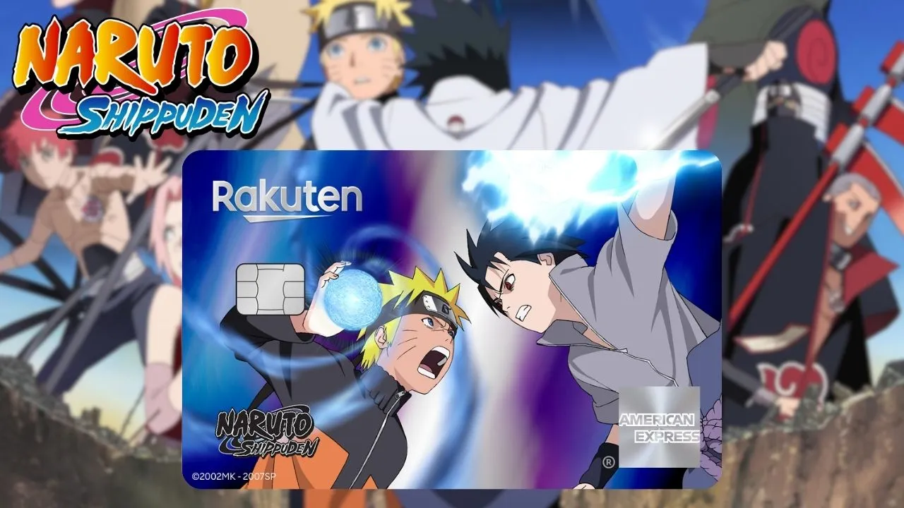 Naruto Rakuten American Express Card Main