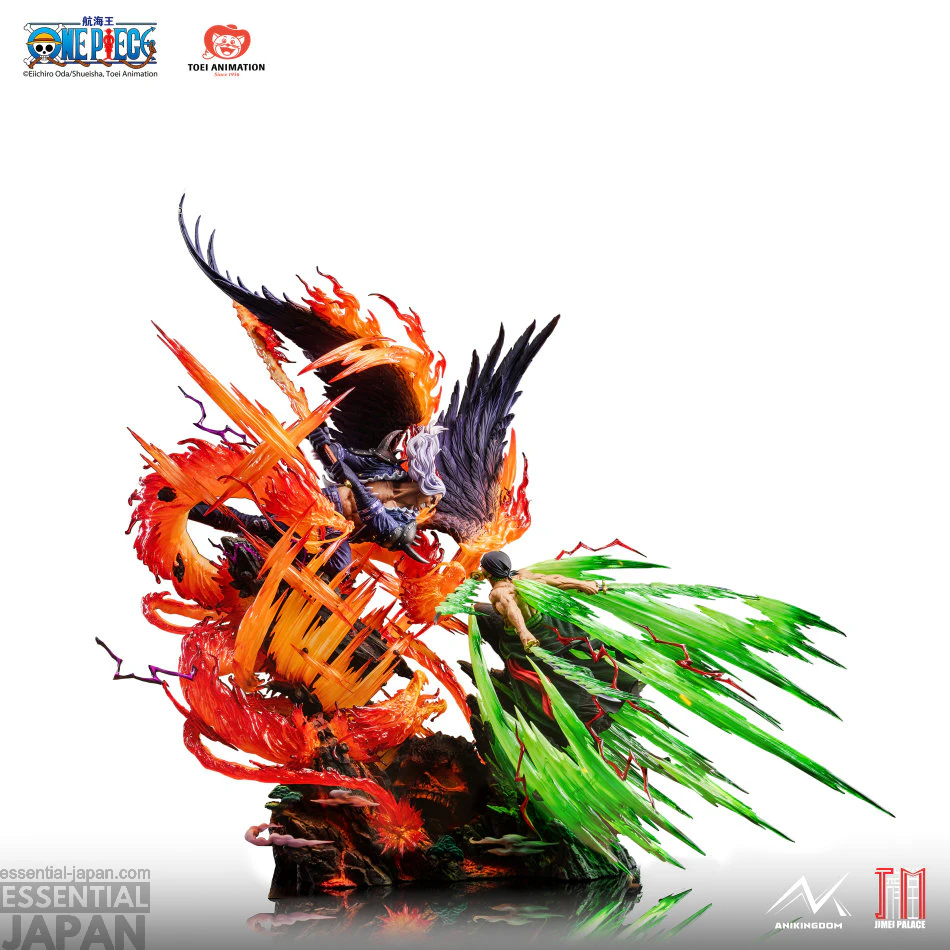ONE PIECE JIMEI PLACE Zoro vs. King Statue 11