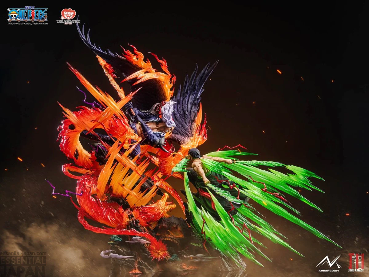 ONE PIECE JIMEI PLACE Zoro vs. King Statue 2
