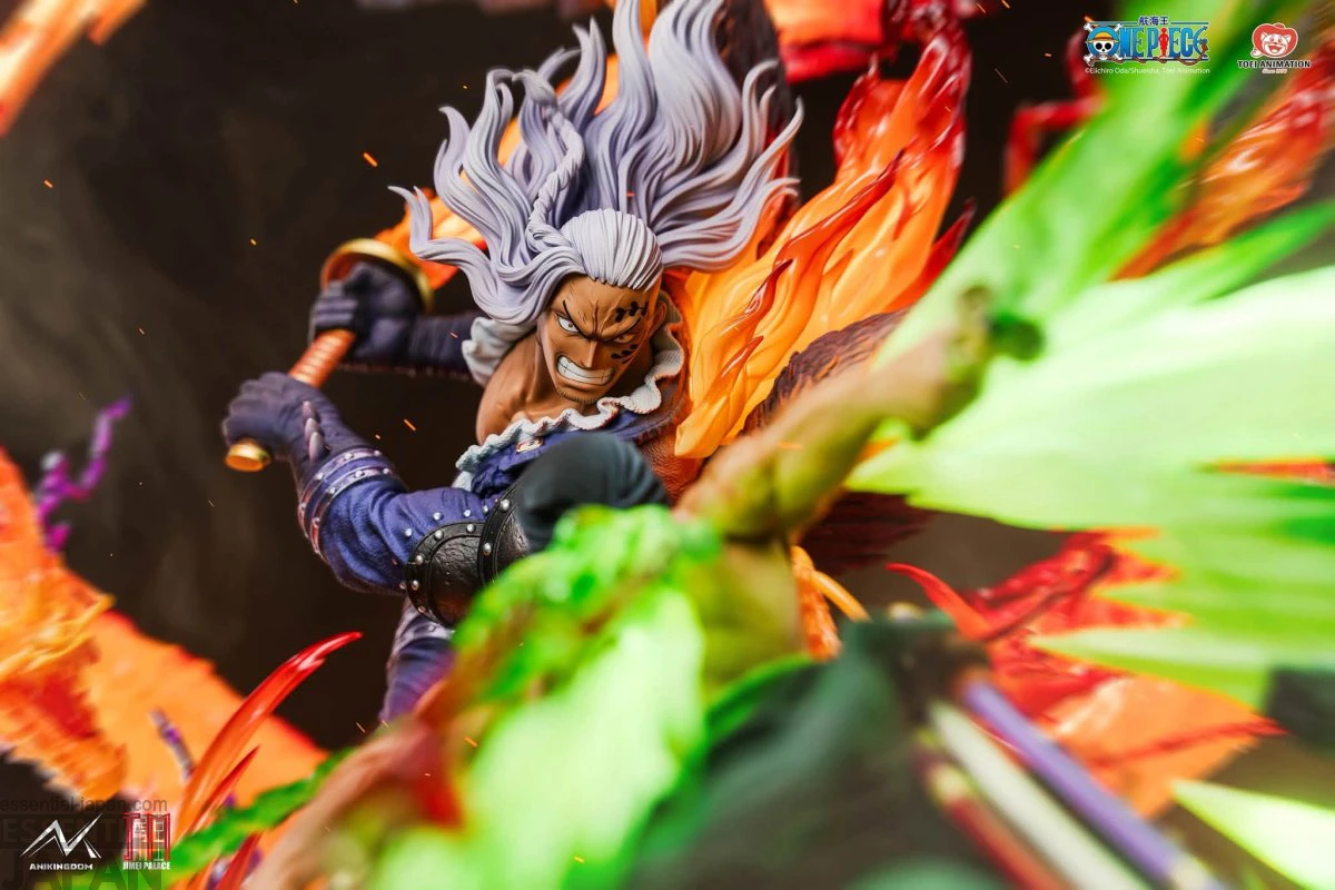ONE PIECE JIMEI PLACE Zoro vs. King Statue 3