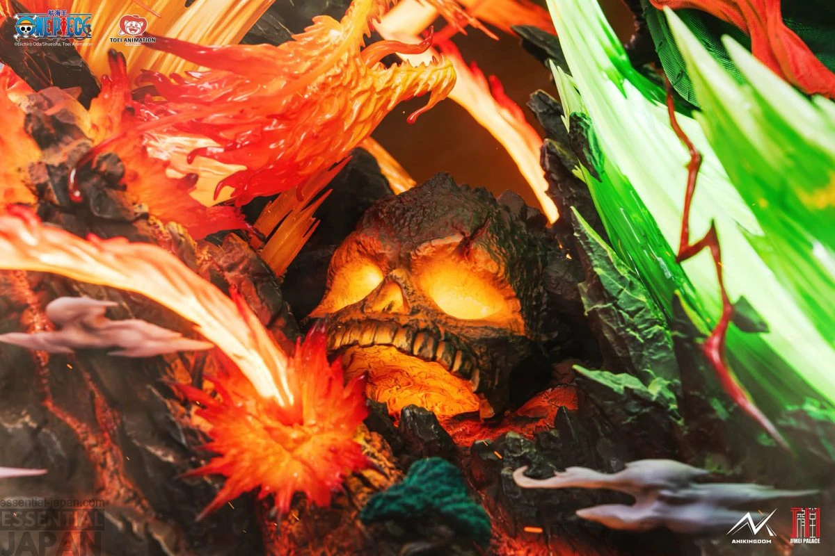 ONE PIECE JIMEI PLACE Zoro vs. King Statue 5