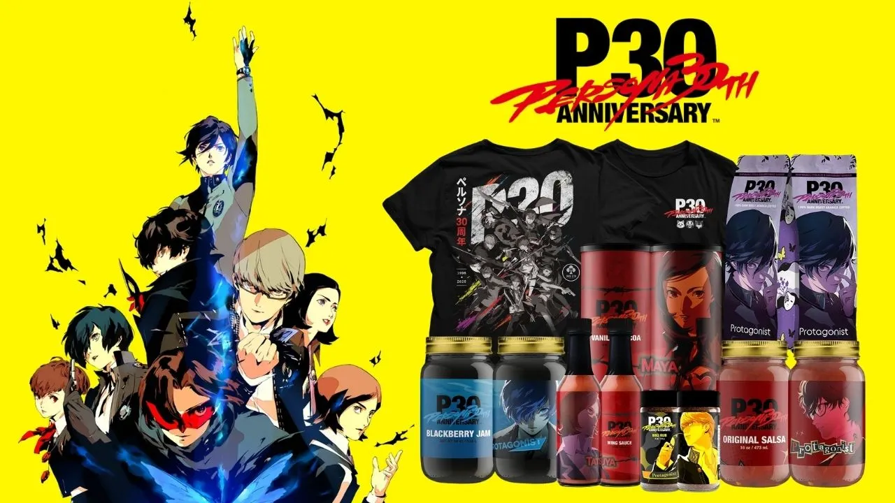 Persona x Jade City 30th Anniversary Foods Collab 0
