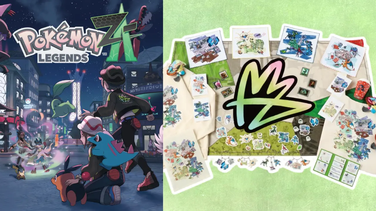 Pokemon Legends Z A Merch Collection 00