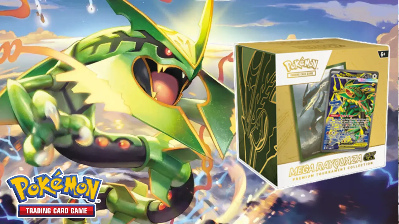 Pokémon TCG Mega Rayquaza ex Premium Tournament Collection 0