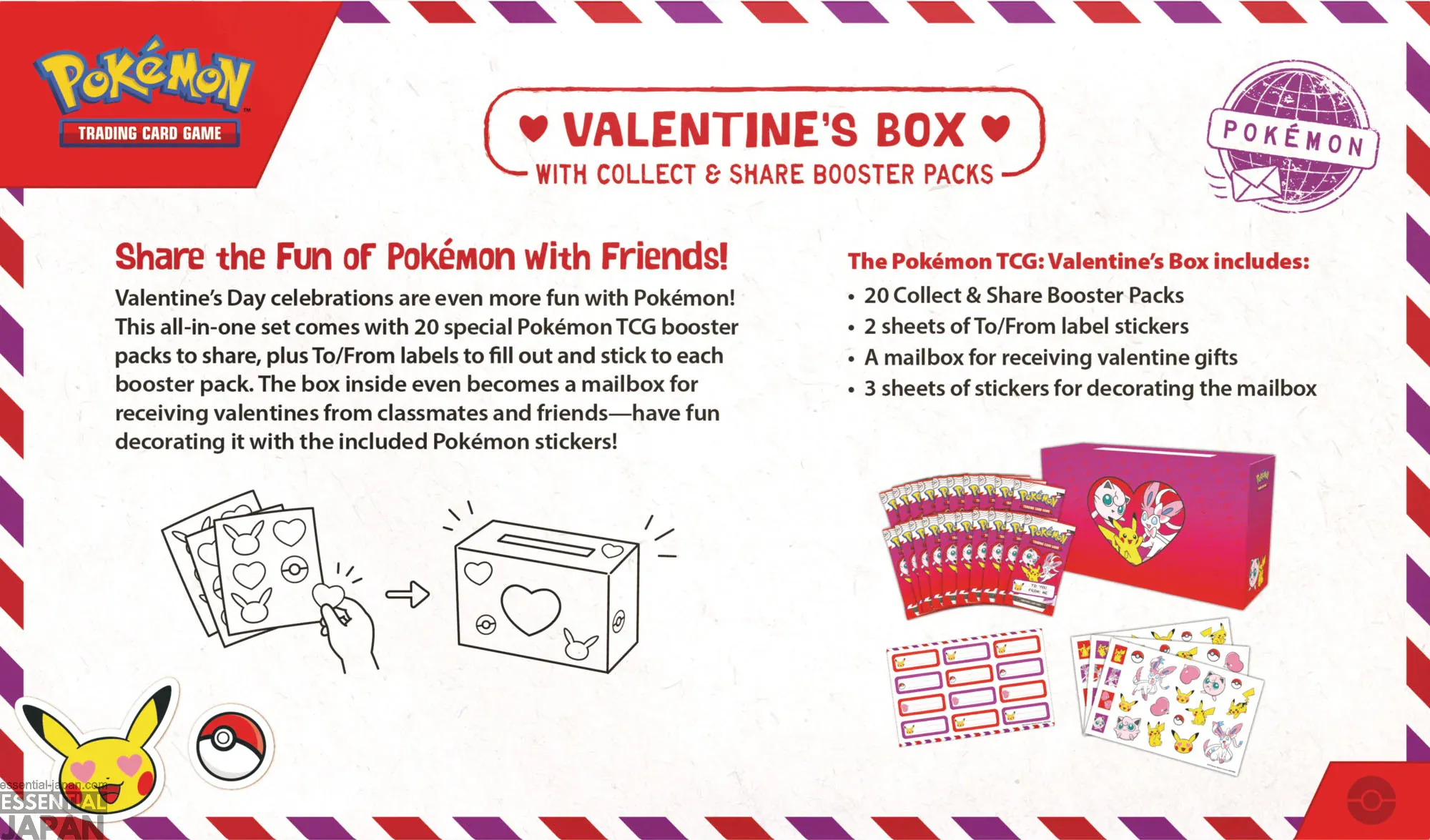 Pokemon TCG Valentine Box 3