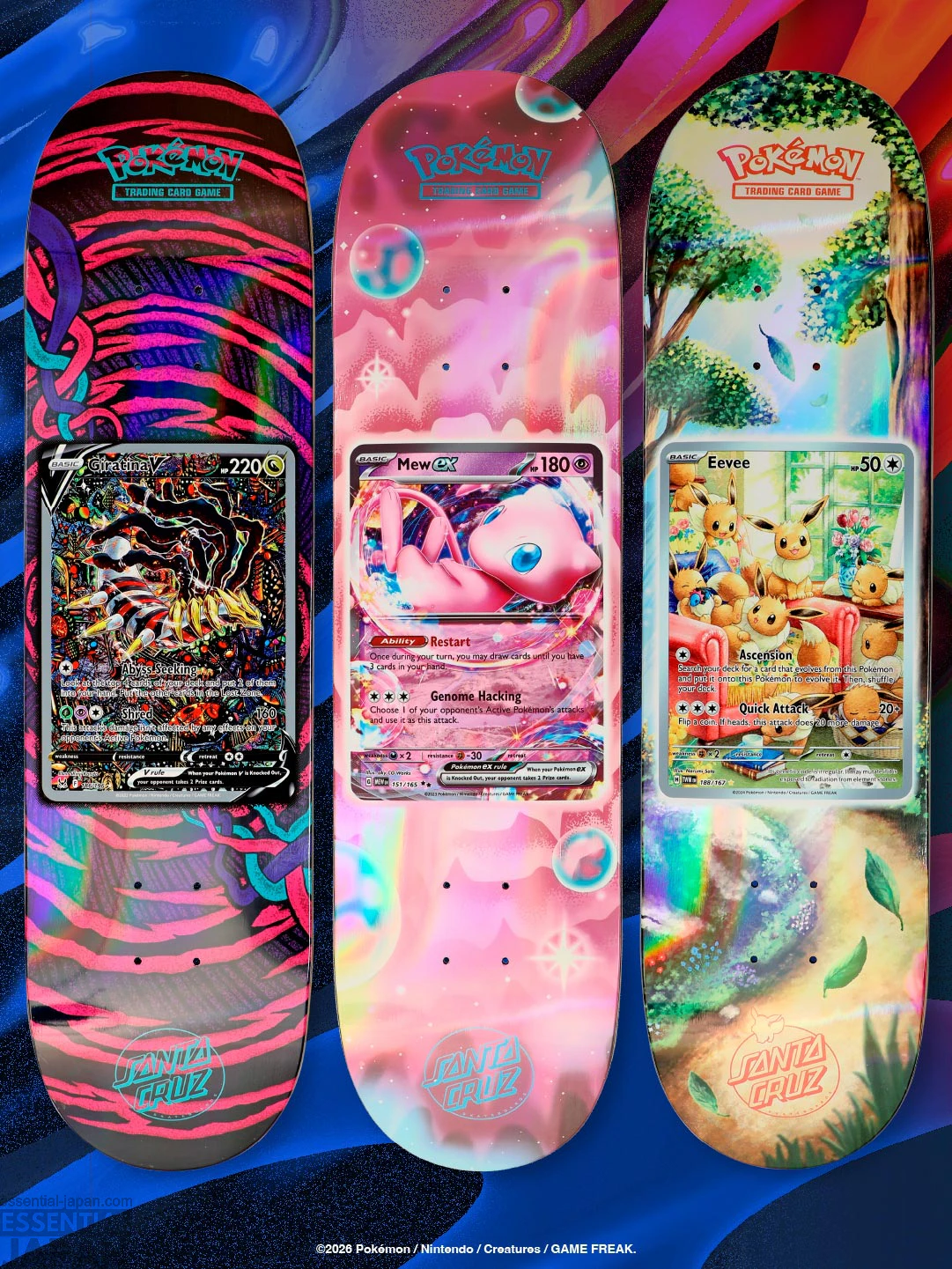 Pokémon x Santa Cruz Skateboard Collab 11