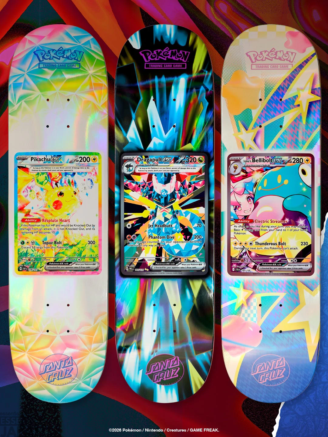 Pokémon x Santa Cruz Skateboard Collab 12