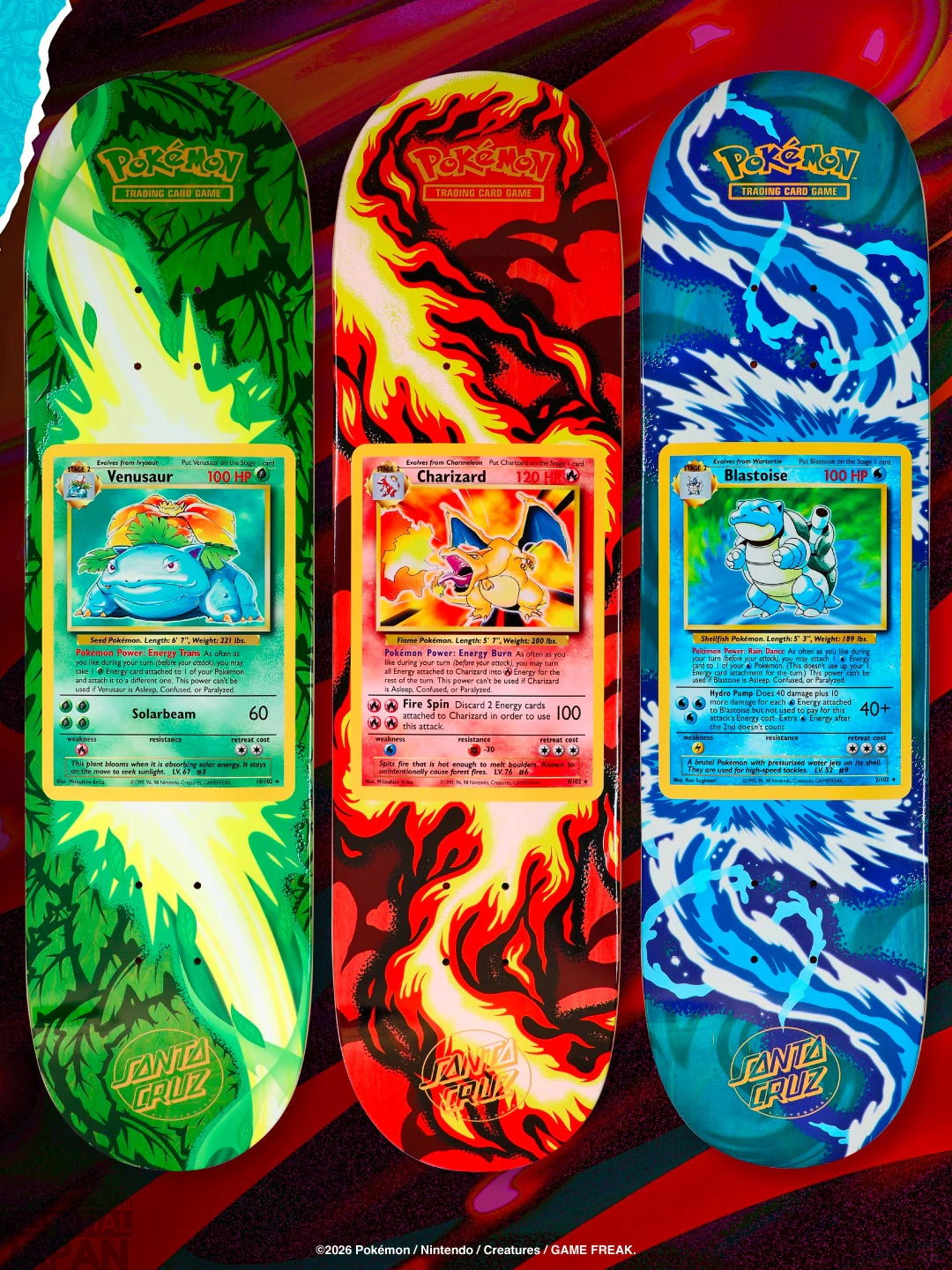 Pokémon x Santa Cruz Skateboard Collab 3
