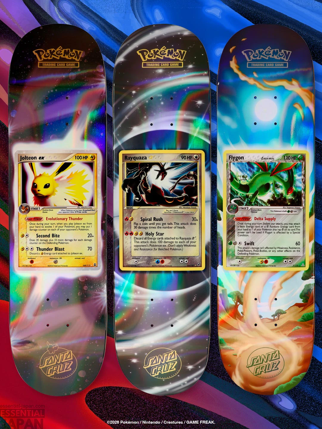 Pokémon x Santa Cruz Skateboard Collab 5