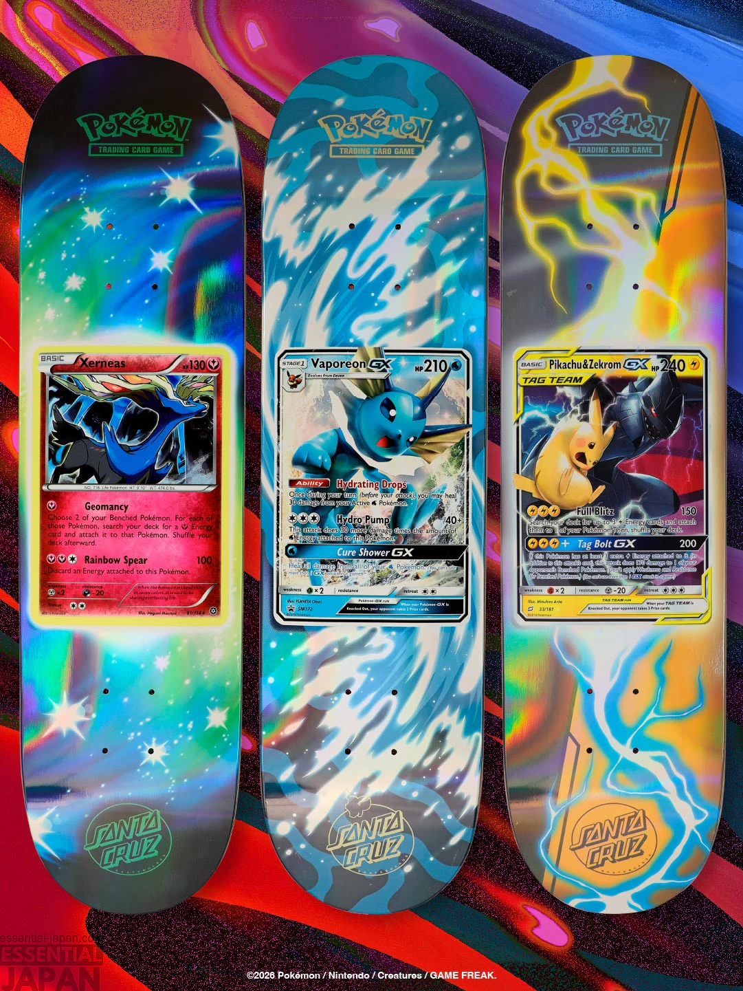 Pokémon x Santa Cruz Skateboard Collab 9