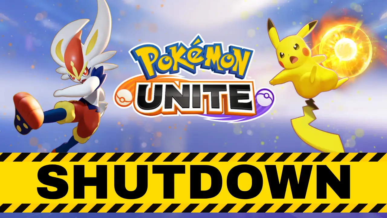 Pokemon UNITE SHUTDOWN