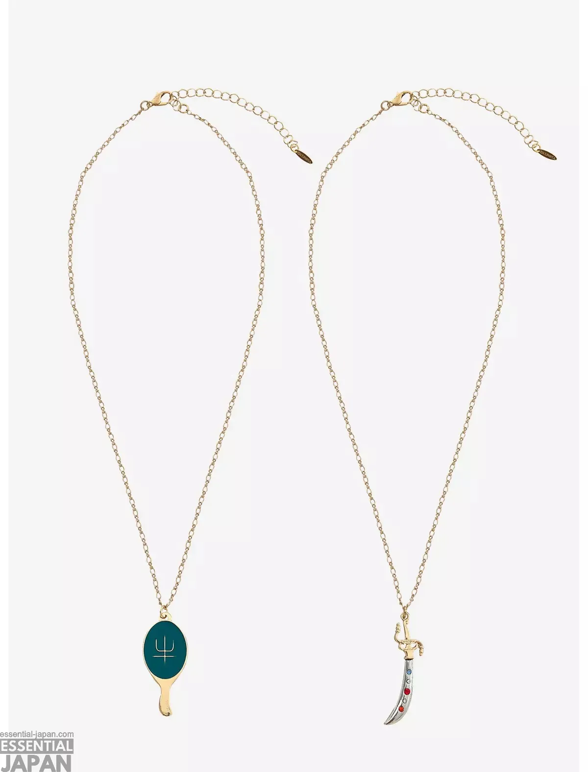 Pretty Guardian Sailor Moon Neptune & Uranus Best Friend Necklace Set 1