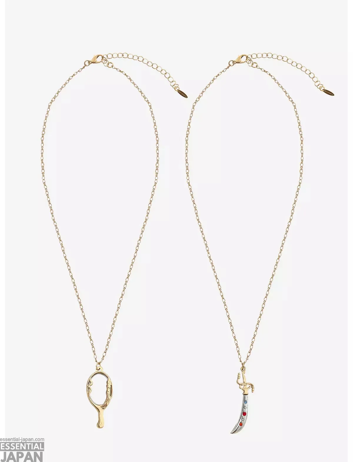 Pretty Guardian Sailor Moon Neptune & Uranus Best Friend Necklace Set 2