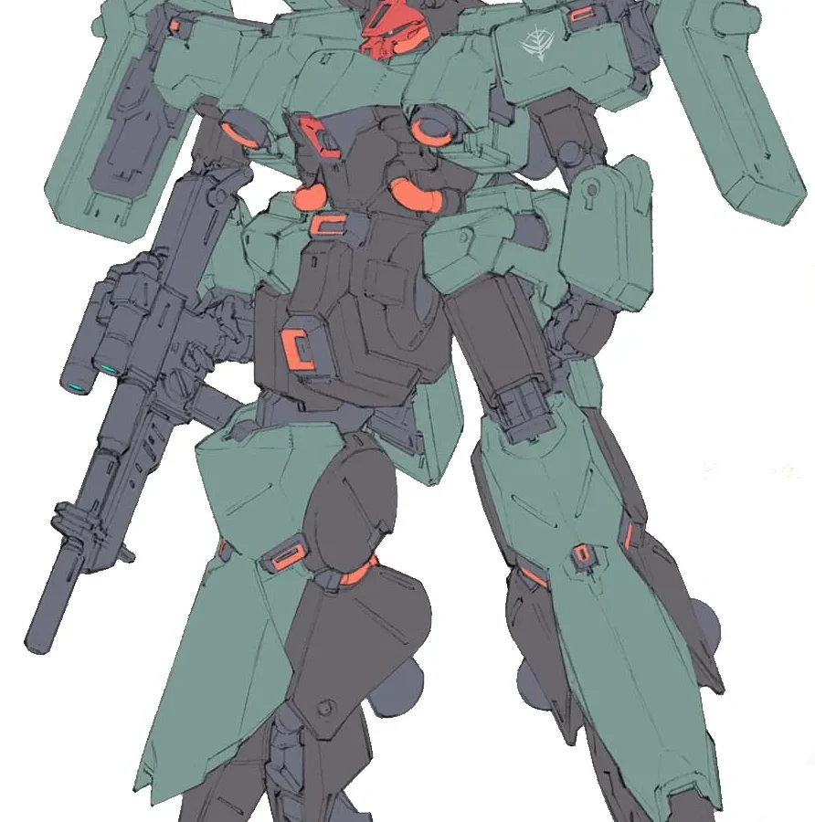 Reben Wolf (Space Wolf Team Specification) gundam aoz