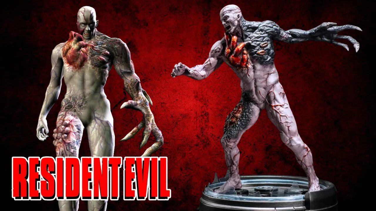 Resident Evil Tyrant Statue Main