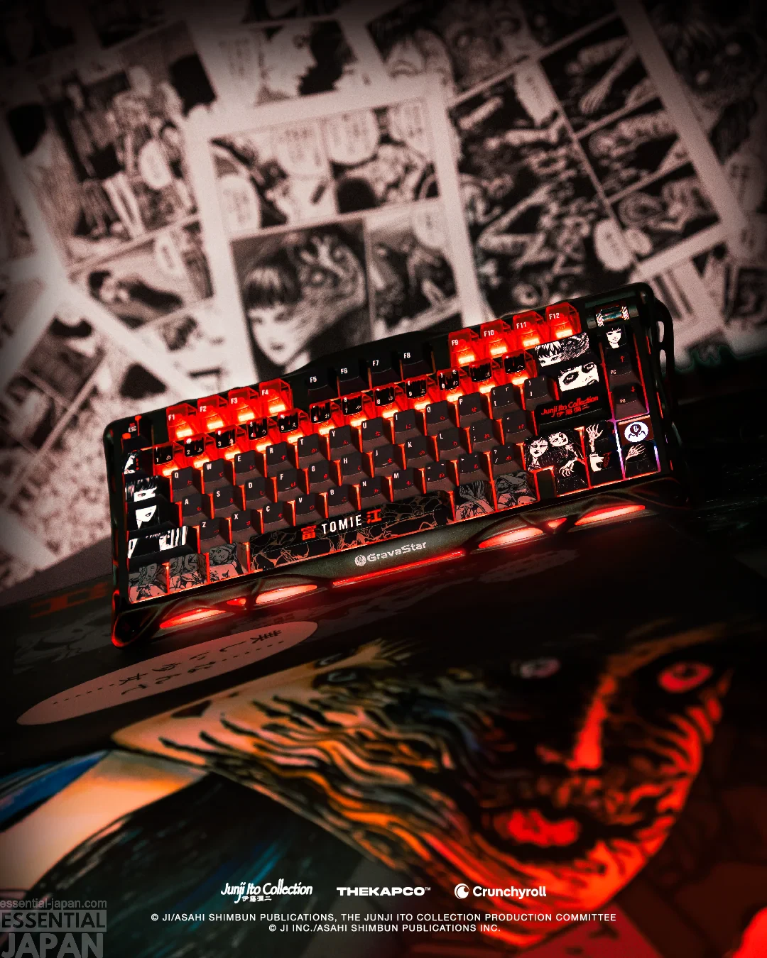 Review Junji Ito Tomie Keyboard Collection 17