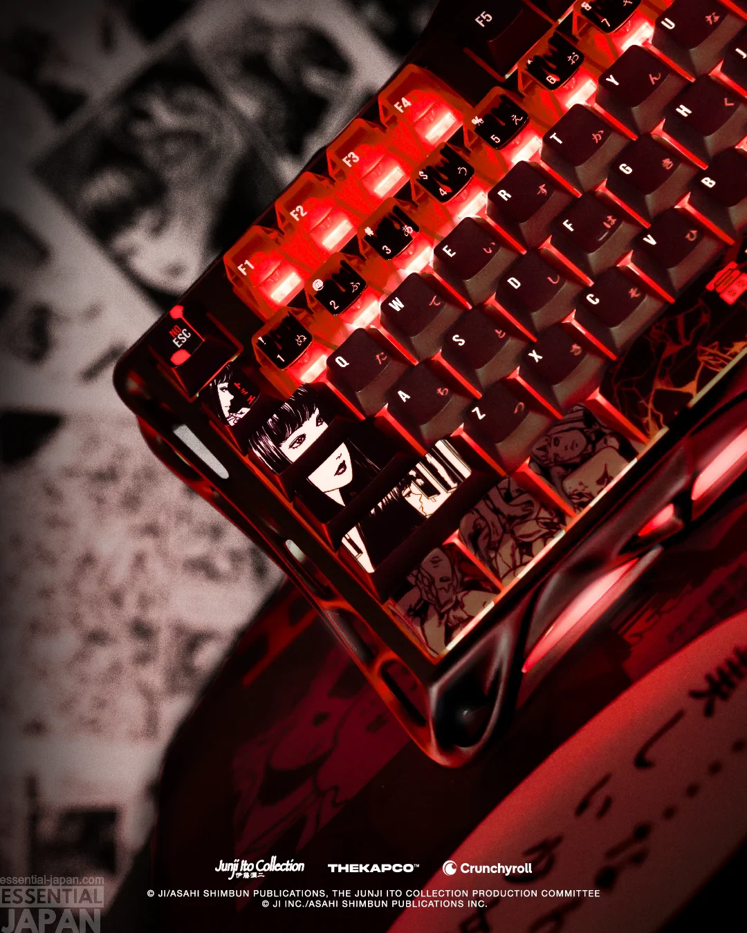 Review Junji Ito Tomie Keyboard Collection 18