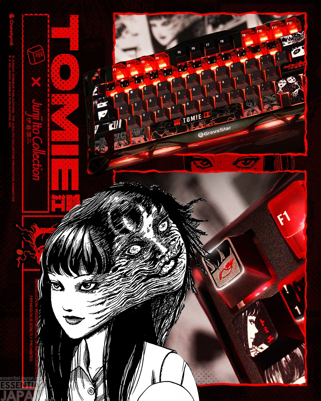 Review Junji Ito Tomie Keyboard Collection 2