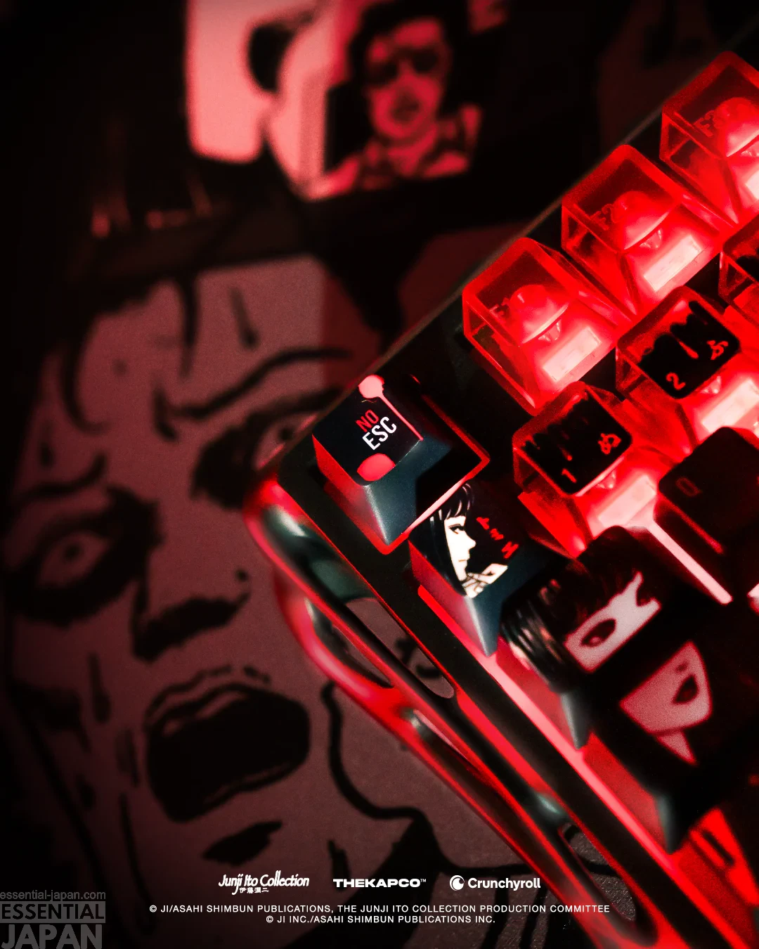 Review Junji Ito Tomie Keyboard Collection 25