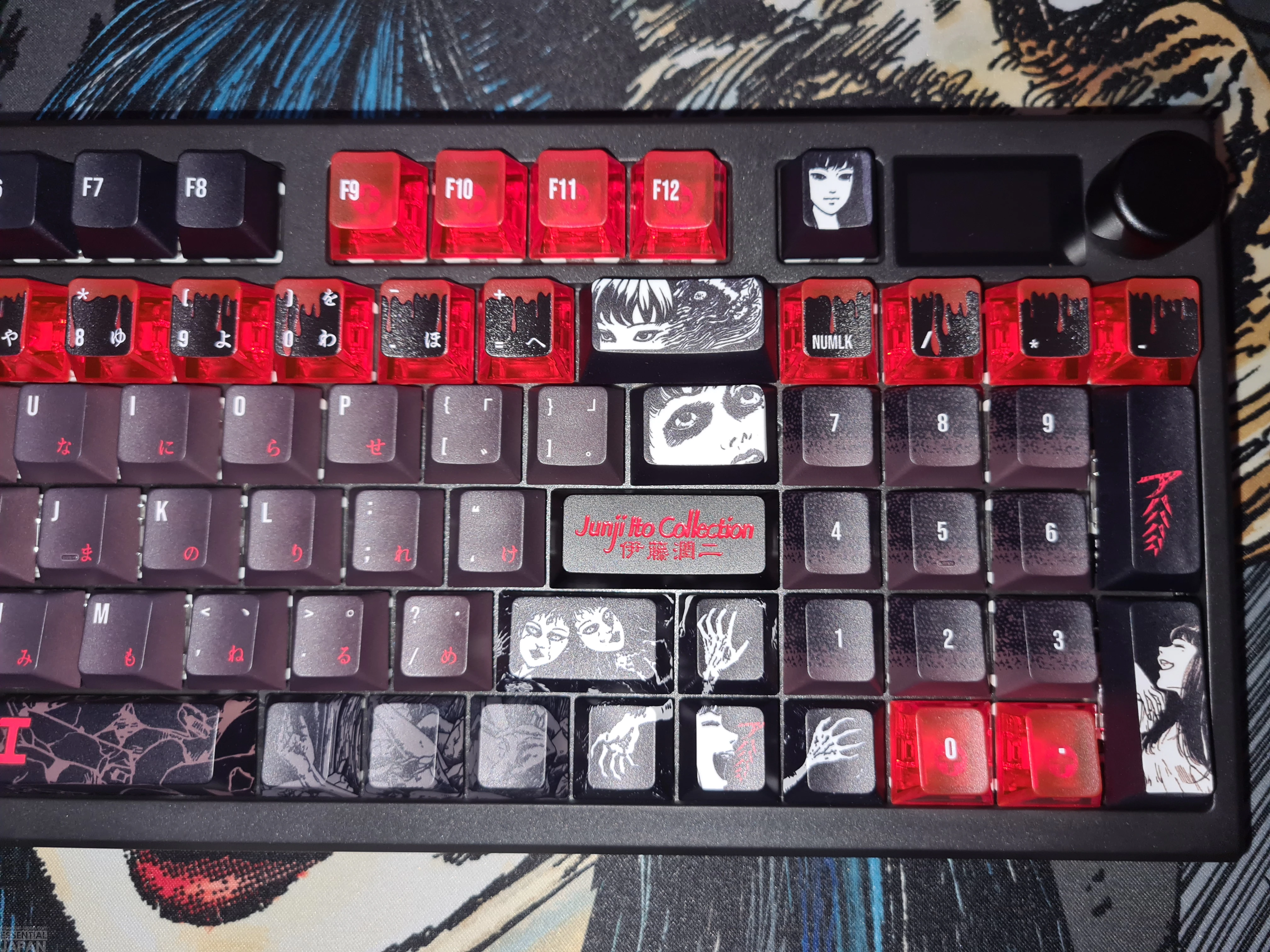 Review Junji Ito Tomie Keyboard Collection 29