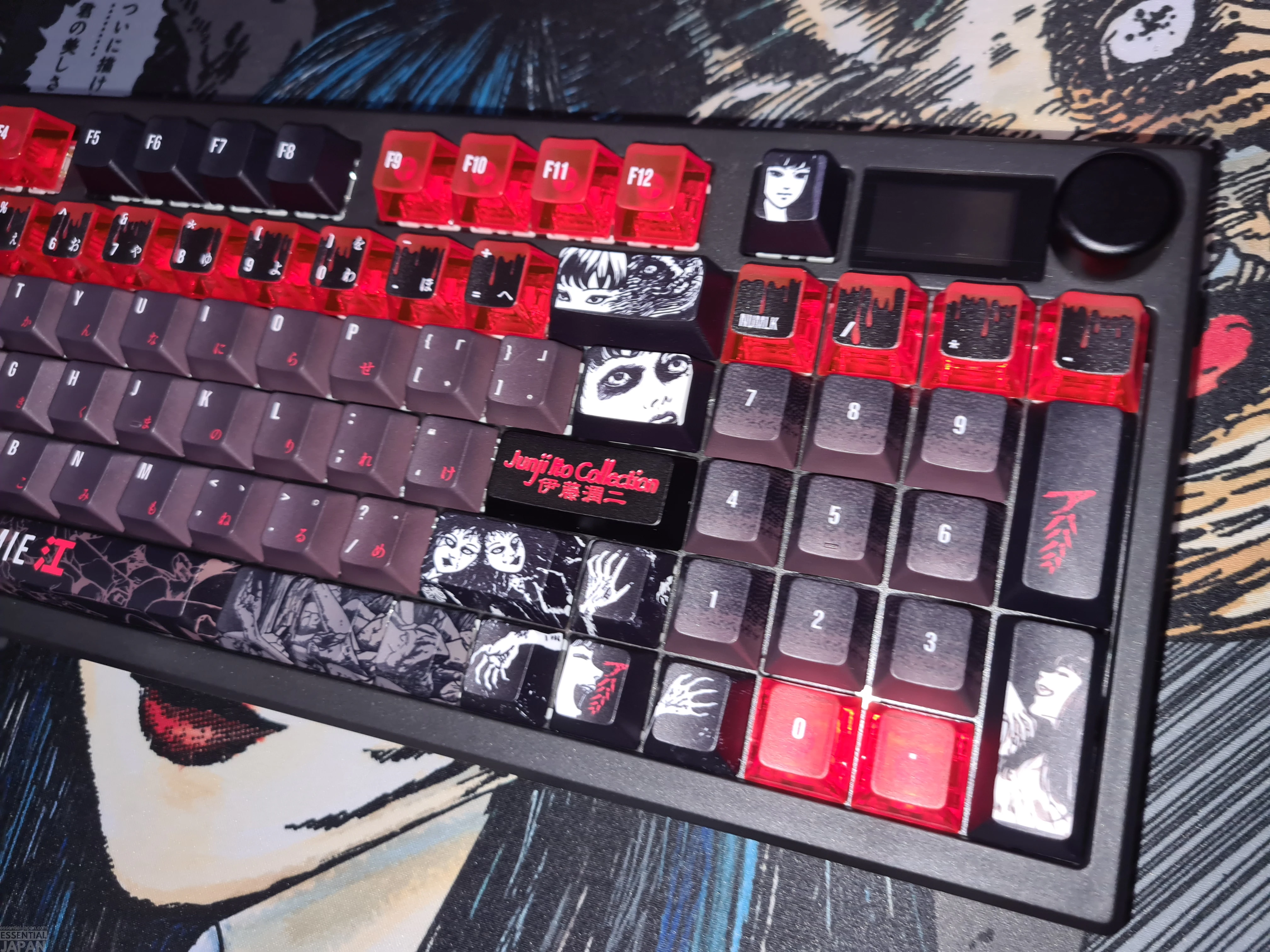 Review Junji Ito Tomie Keyboard Collection 32
