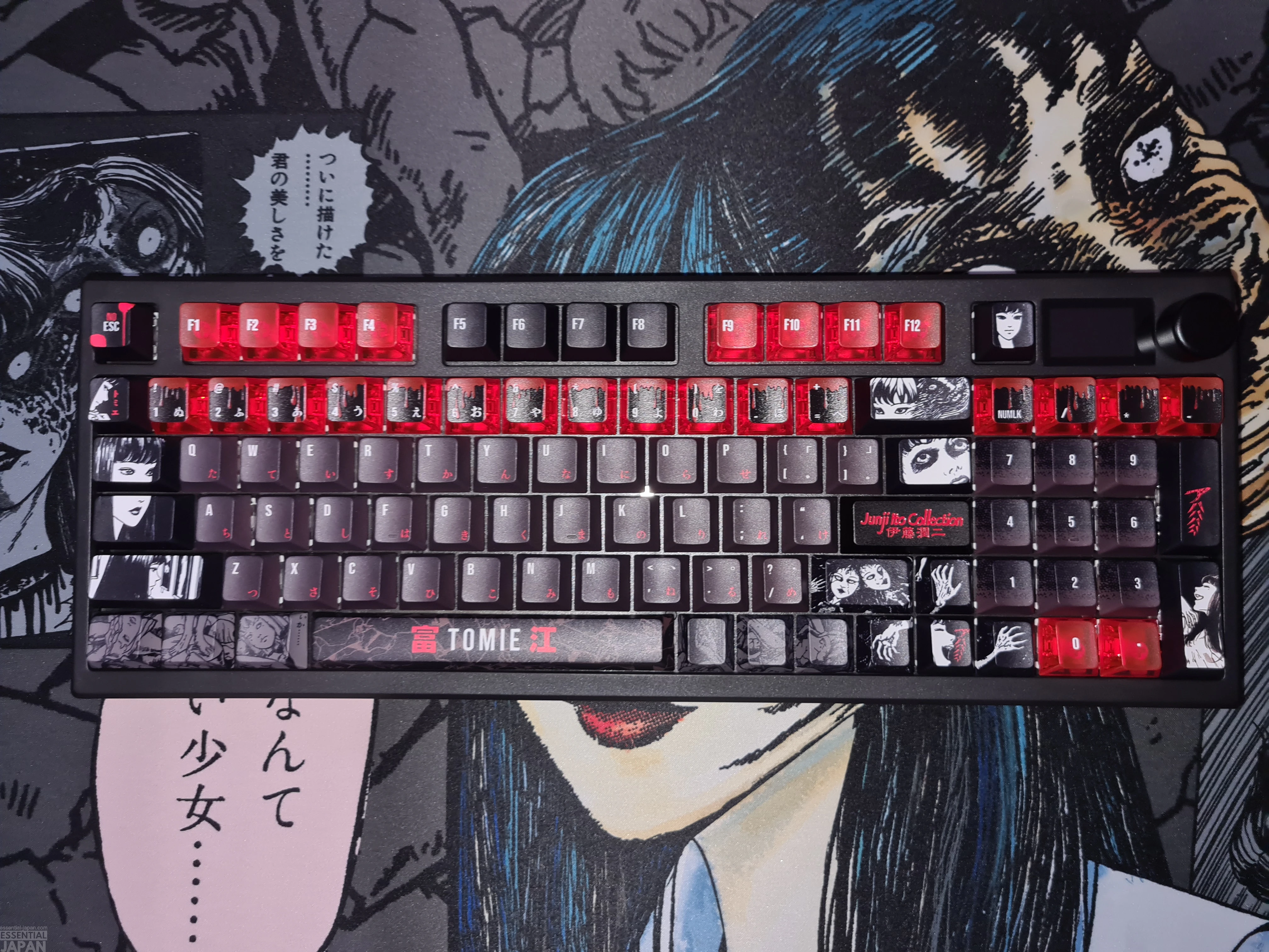 Review Junji Ito Tomie Keyboard Collection 34