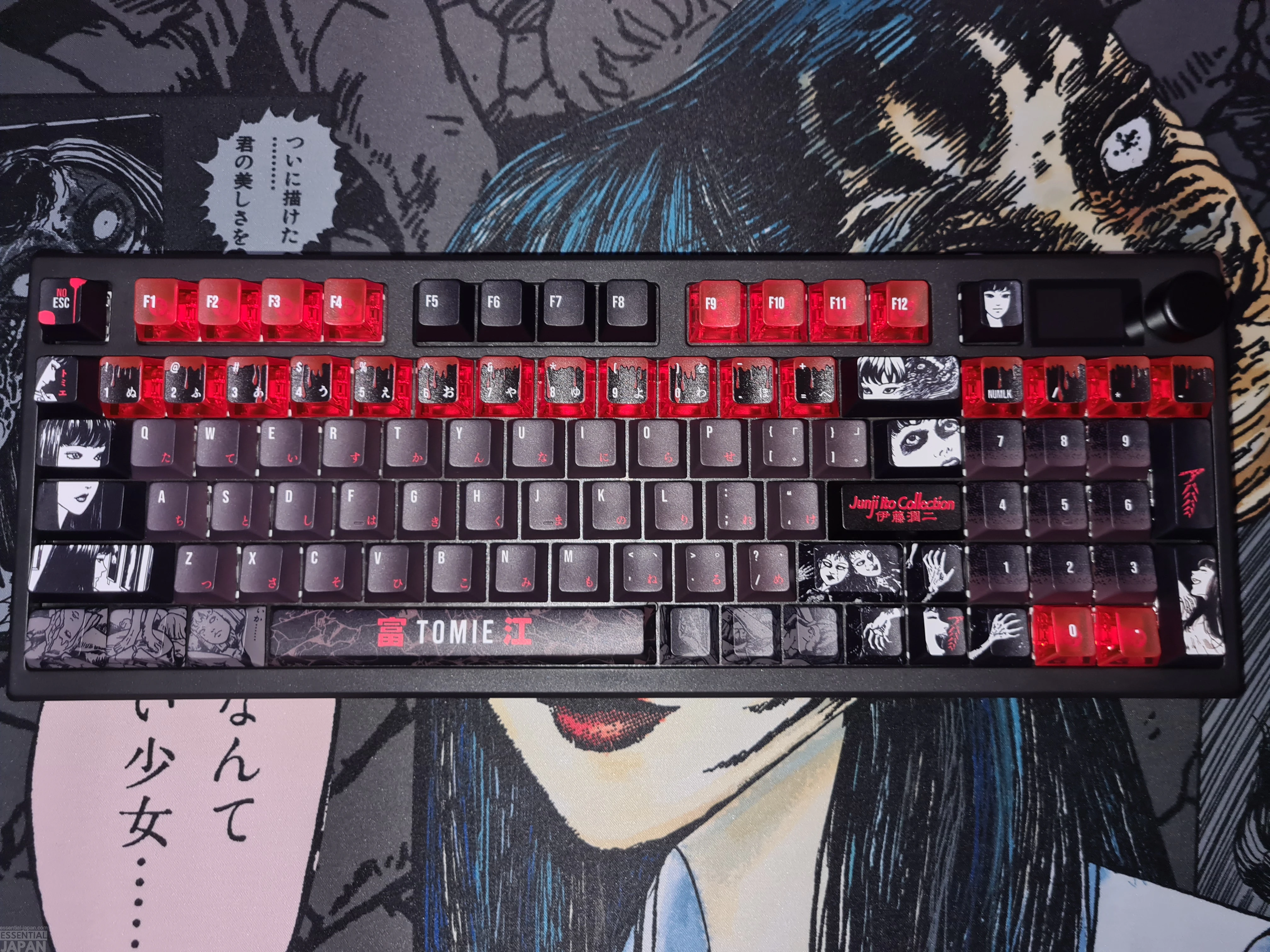 Review Junji Ito Tomie Keyboard Collection 35
