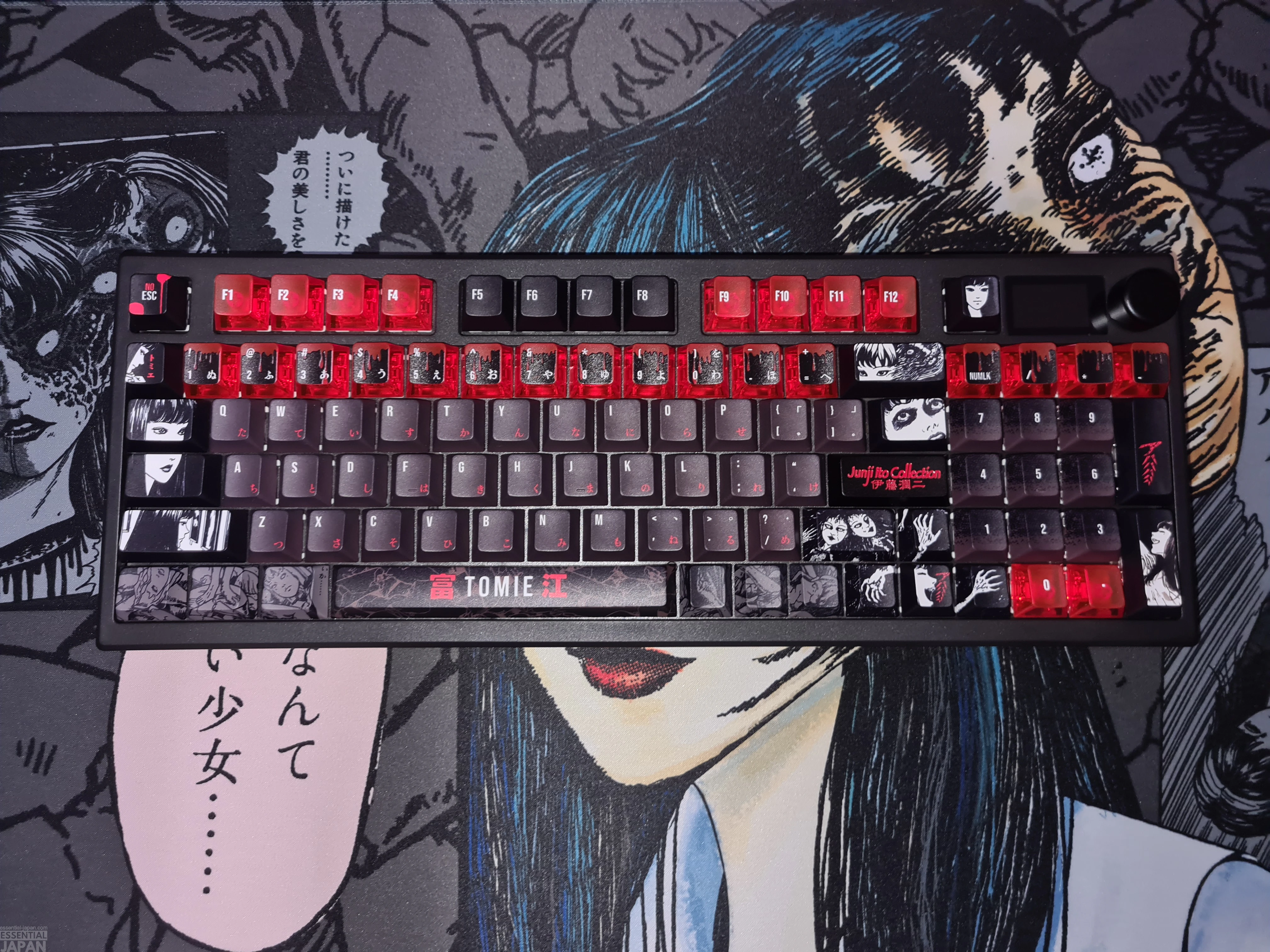 Review Junji Ito Tomie Keyboard Collection 36