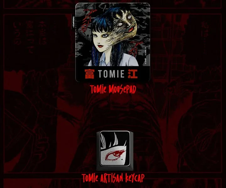 Review Junji Ito Tomie Keyboard Collection 4