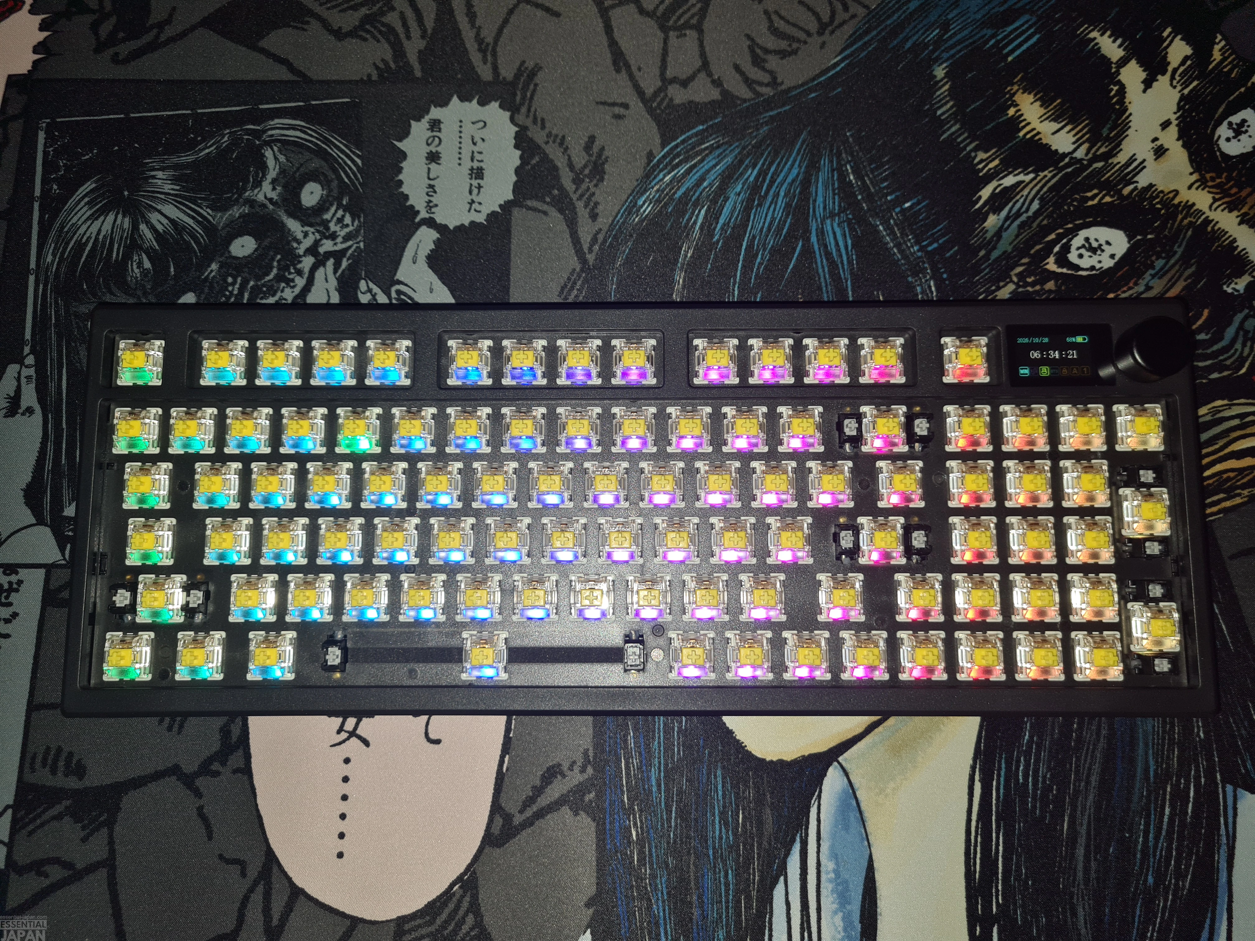 Review Junji Ito Tomie Keyboard Collection 43