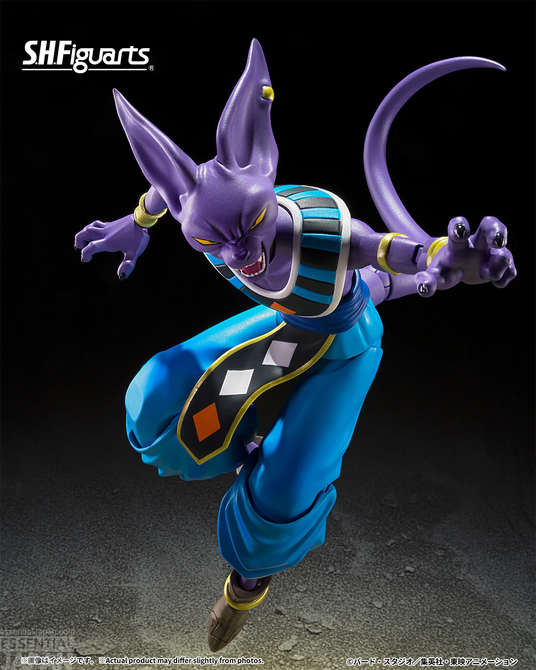 S.H.Figuarts God of Destruction Beerus 5