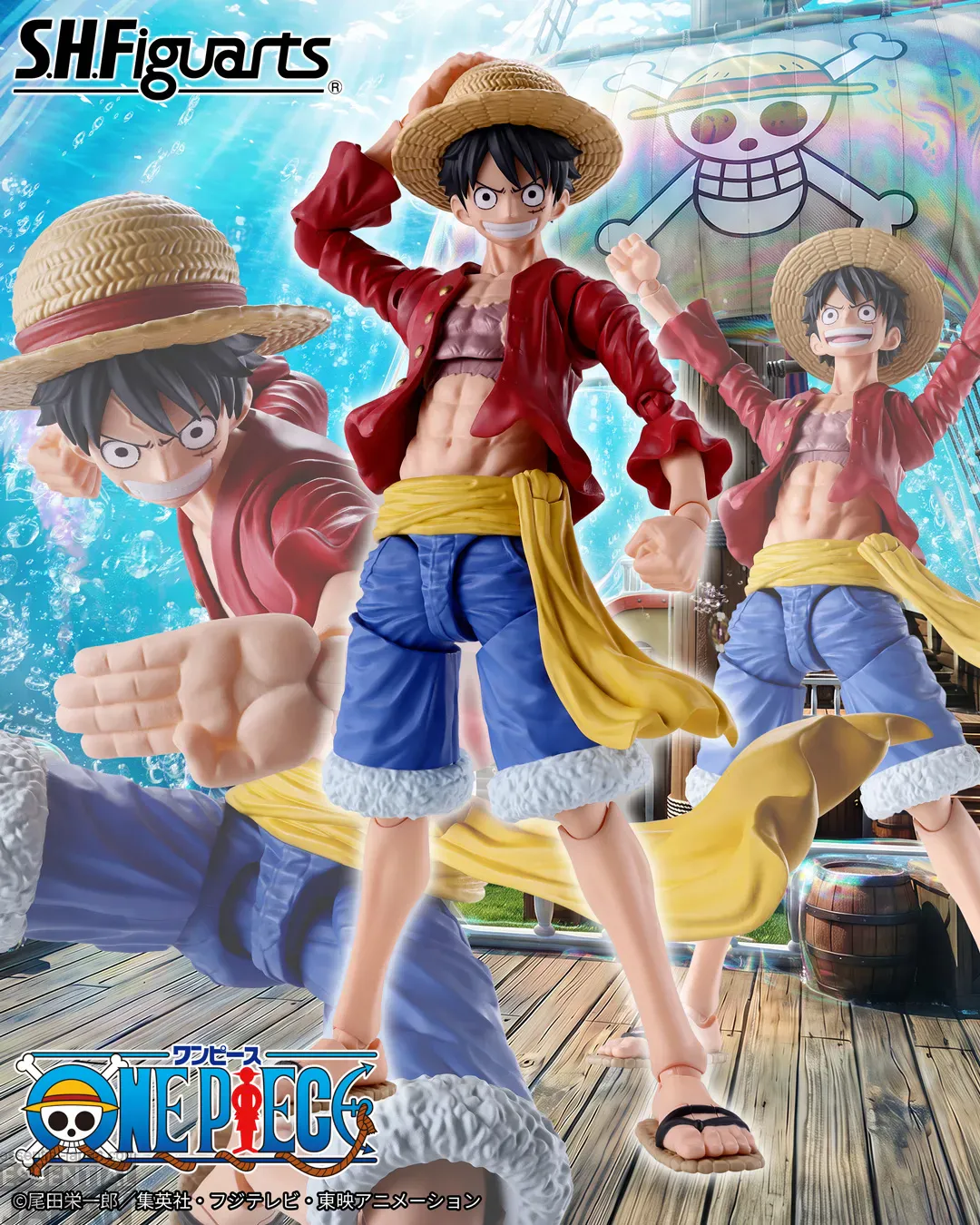 S.H.Figuarts Monkey D. Luffy New World 1