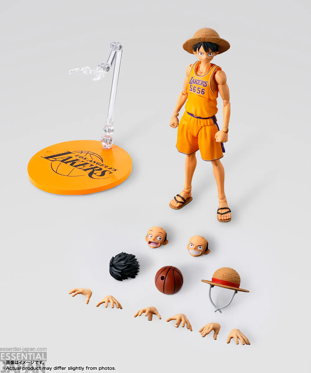 S.H.Figuarts ONE PIECE×NBA Monkey D. Luffy LOS ANGELES LAKERS ver. 1