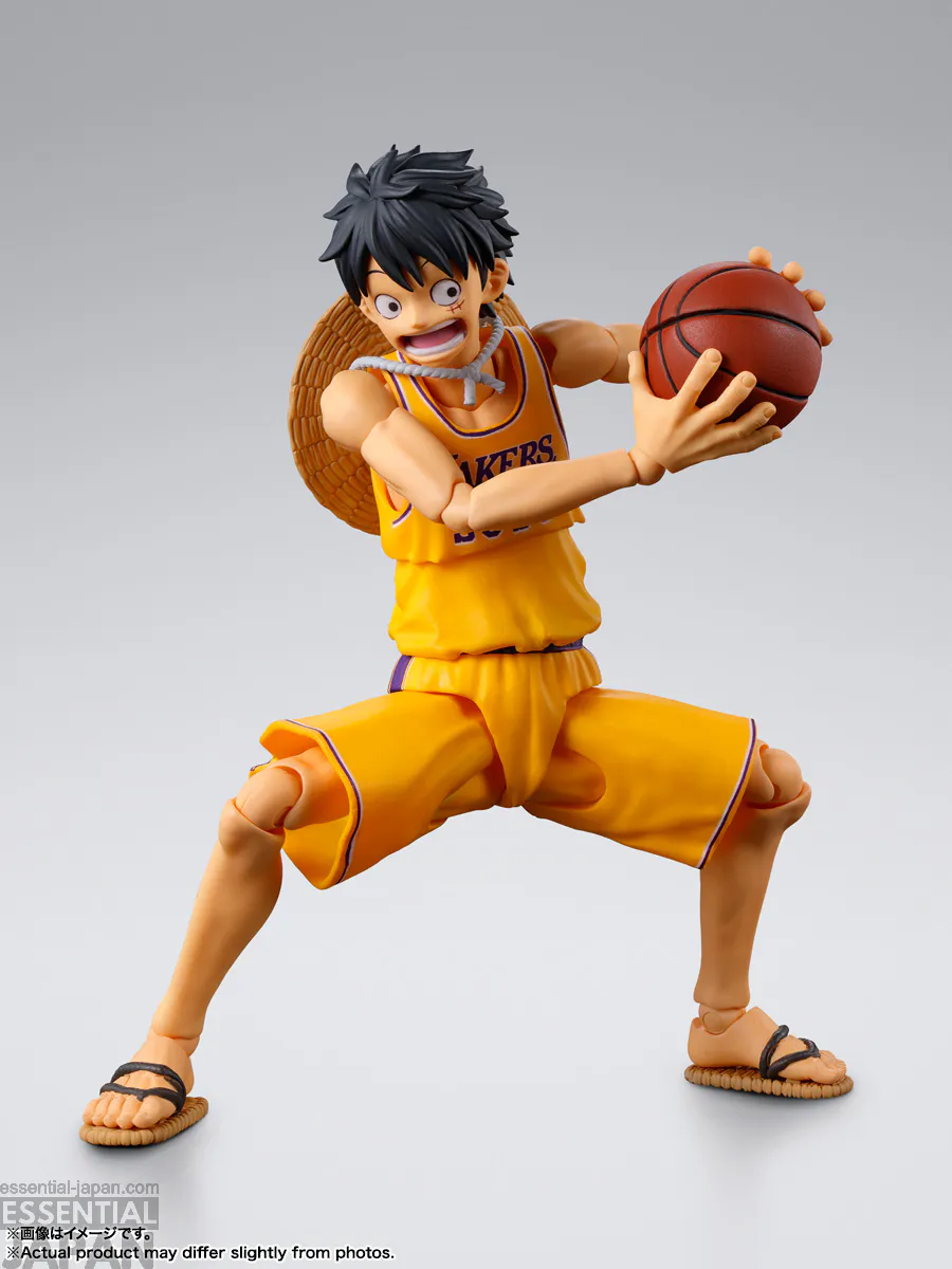 S.H.Figuarts ONE PIECE×NBA Monkey D. Luffy LOS ANGELES LAKERS ver. 4