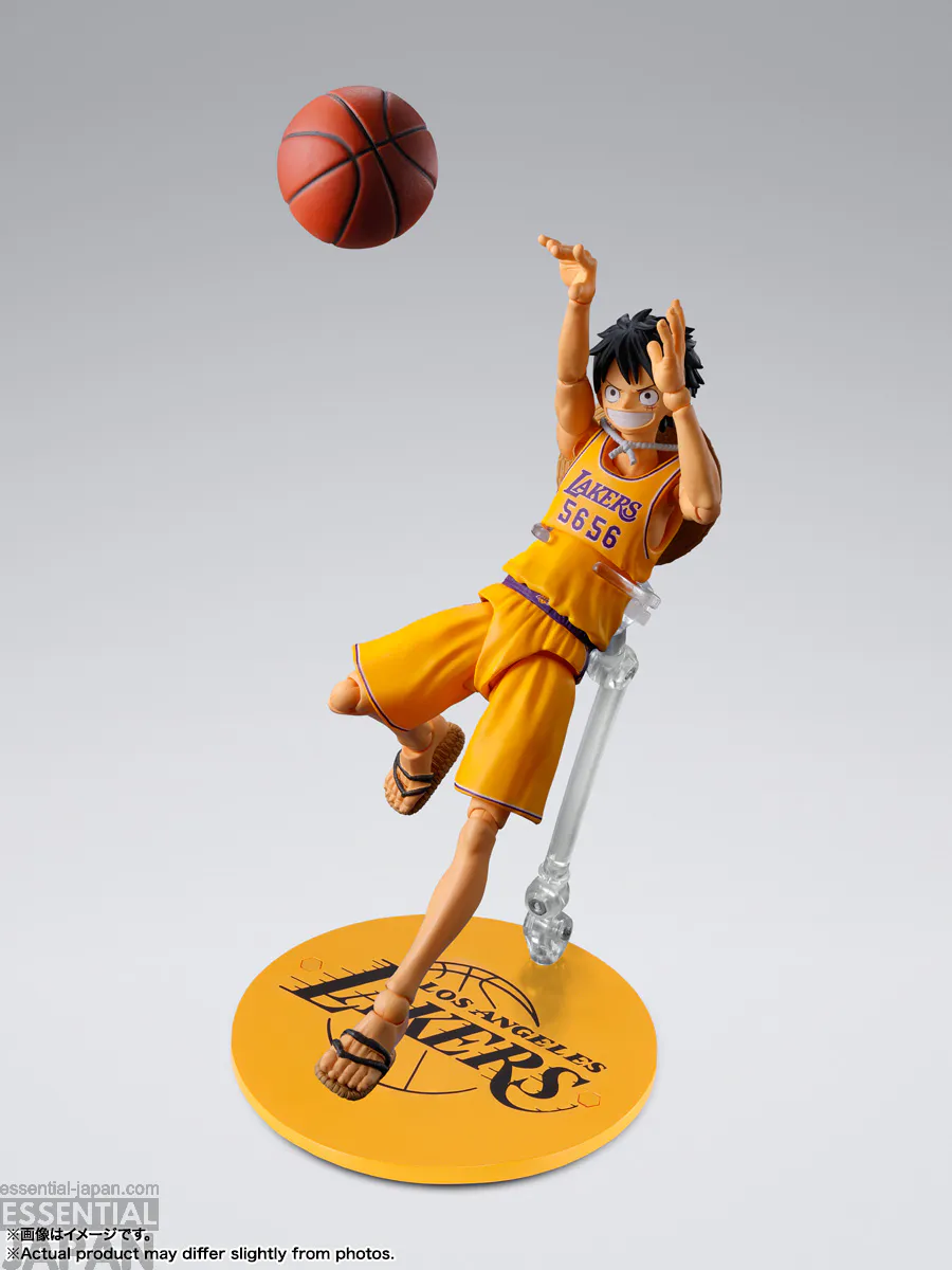 S.H.Figuarts ONE PIECE×NBA Monkey D. Luffy LOS ANGELES LAKERS ver. 5