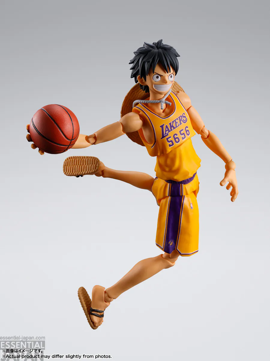 S.H.Figuarts ONE PIECE×NBA Monkey D. Luffy LOS ANGELES LAKERS ver. 6
