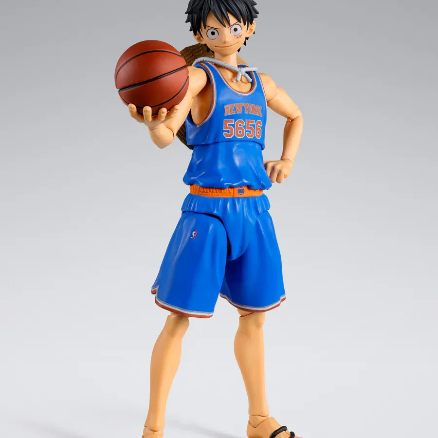 S.H.Figuarts ONE PIECE×NBA Monkey D. Luffy NEW YORK KNICKS ver. 2