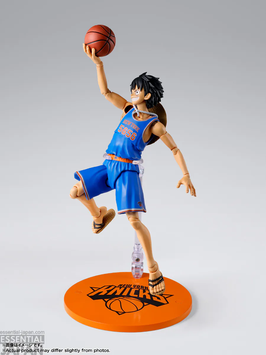 S.H.Figuarts ONE PIECE×NBA Monkey D. Luffy NEW YORK KNICKS ver. 3