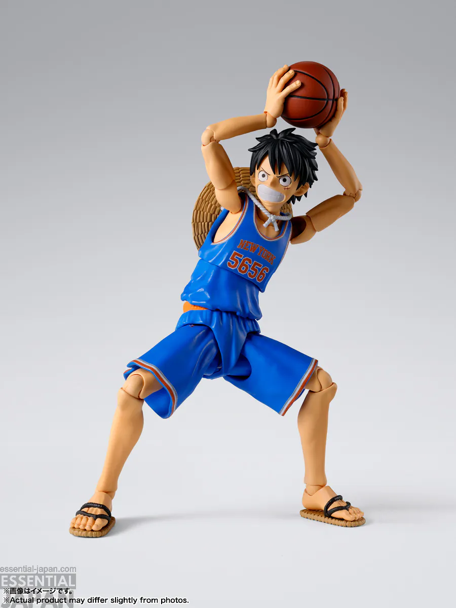 S.H.Figuarts ONE PIECE×NBA Monkey D. Luffy NEW YORK KNICKS ver. 4
