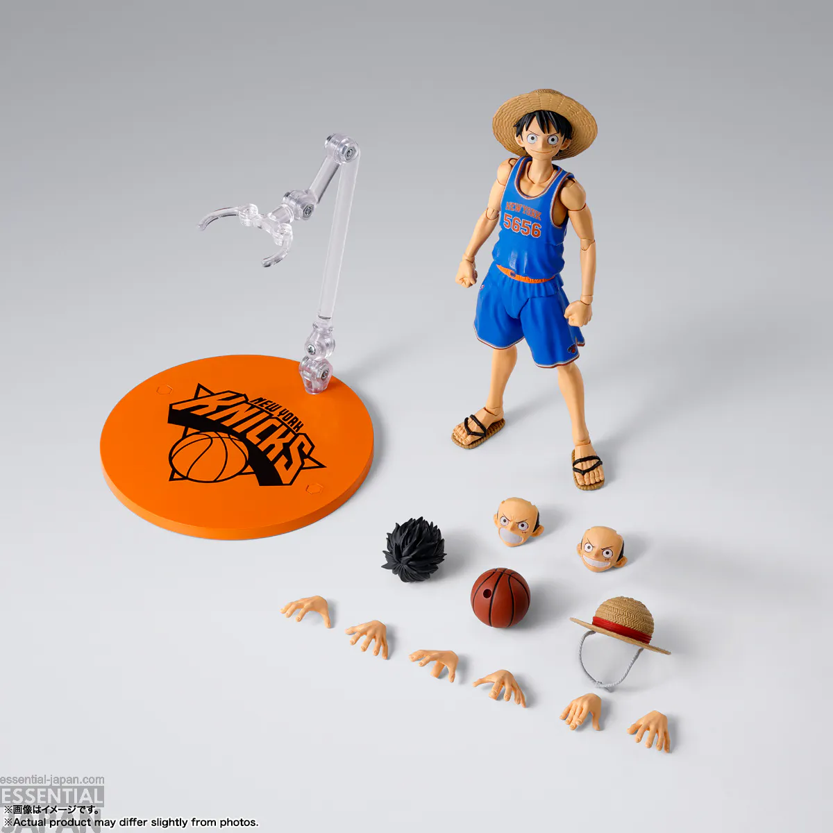 S.H.Figuarts ONE PIECE×NBA Monkey D. Luffy NEW YORK KNICKS ver. 7