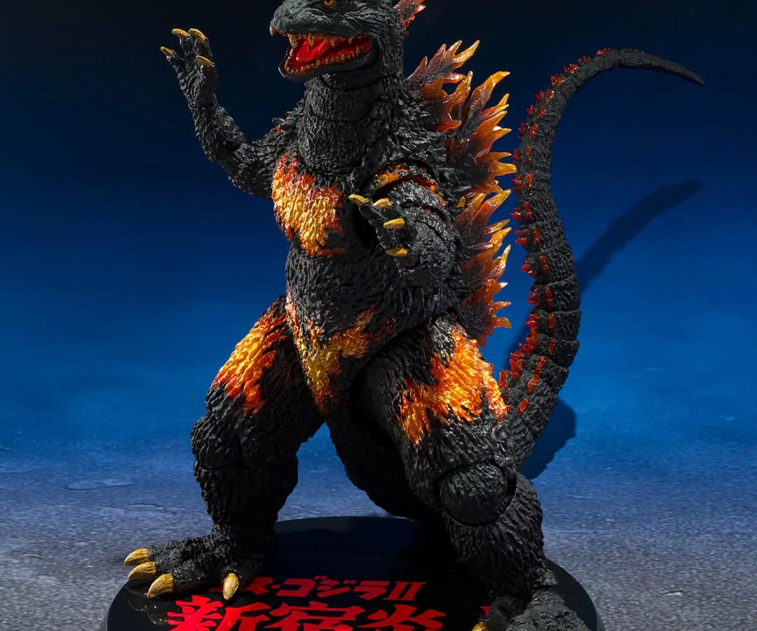 S.H.MonsterArts BURNING MILLENNIUM GODZILLA 2