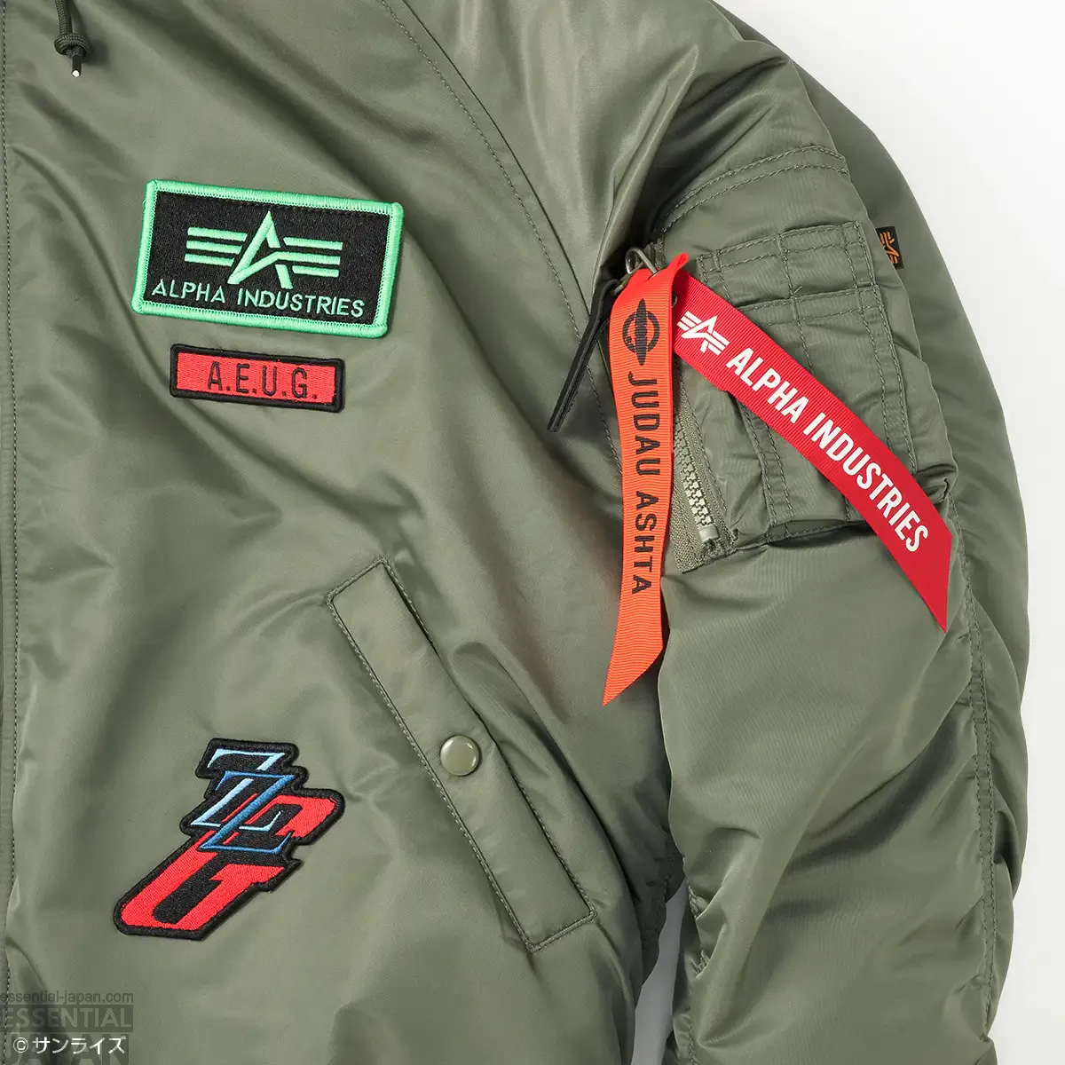 STRICT G ALPHA Mobile Suit Gundam ZZ N 2B HERITAGE FIT PARKA Judau Ashta Model 9