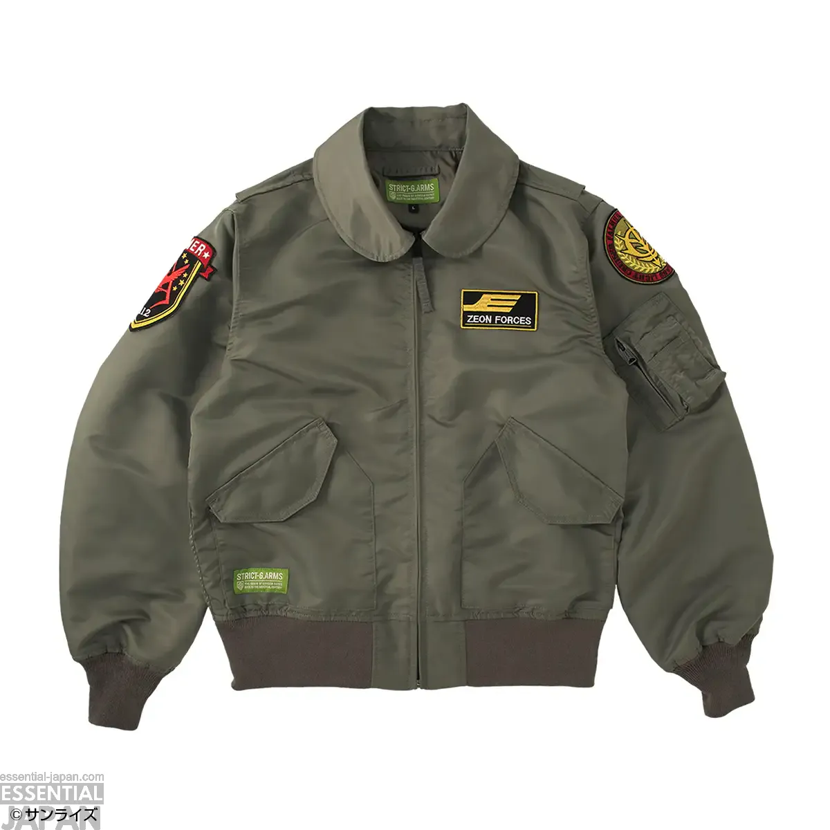 STRICT G.ARMS white base zeon flight jacket 5