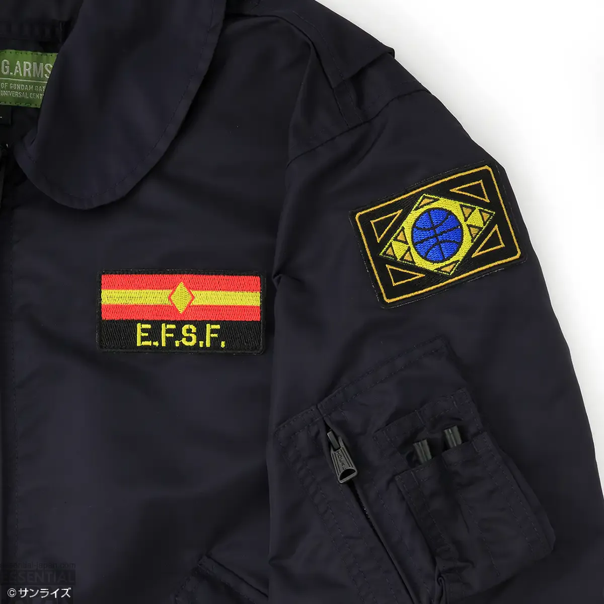 STRICT G.ARMS white base zeon flight jacket 6
