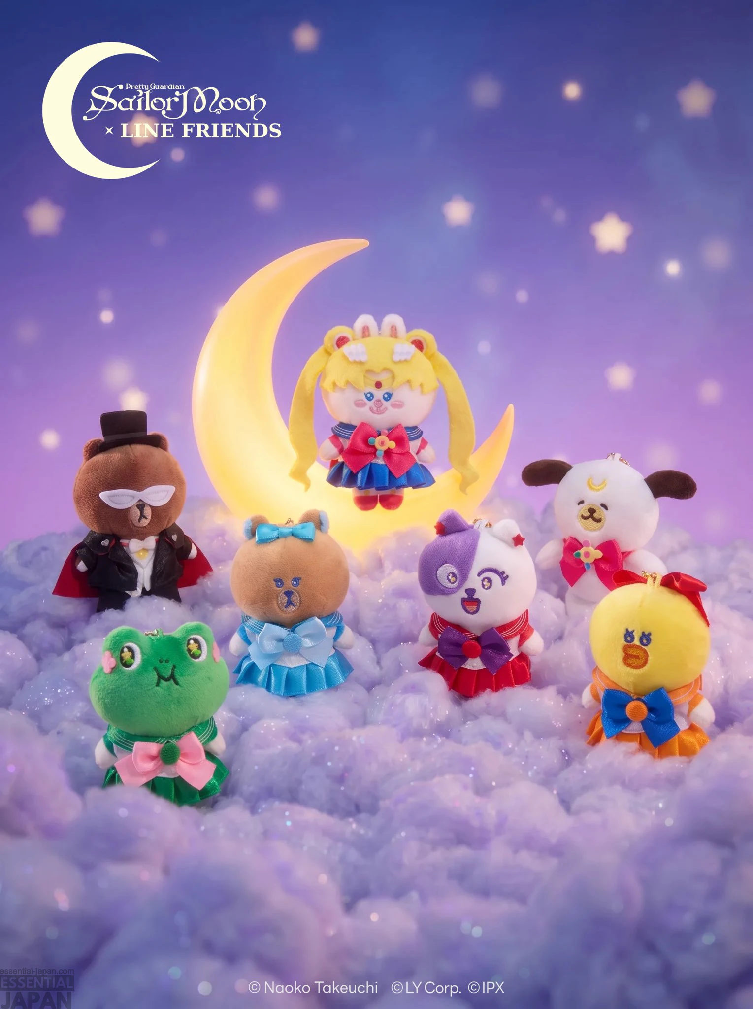 Sailor Moon x Line Friends Merch Collab 1