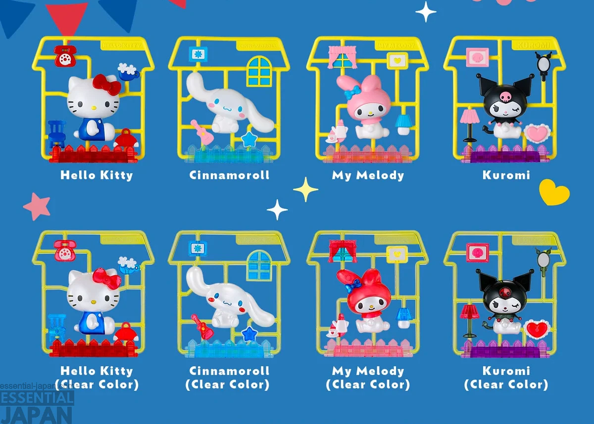Sanrio Hello Kitty & Friends Model Kit Collection 1
