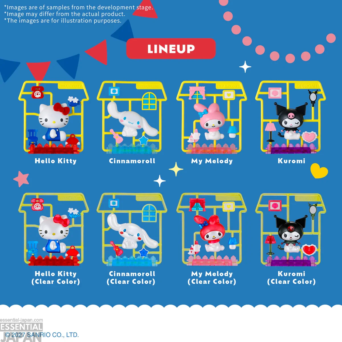 Sanrio Hello Kitty & Friends Model Kit Collection 2