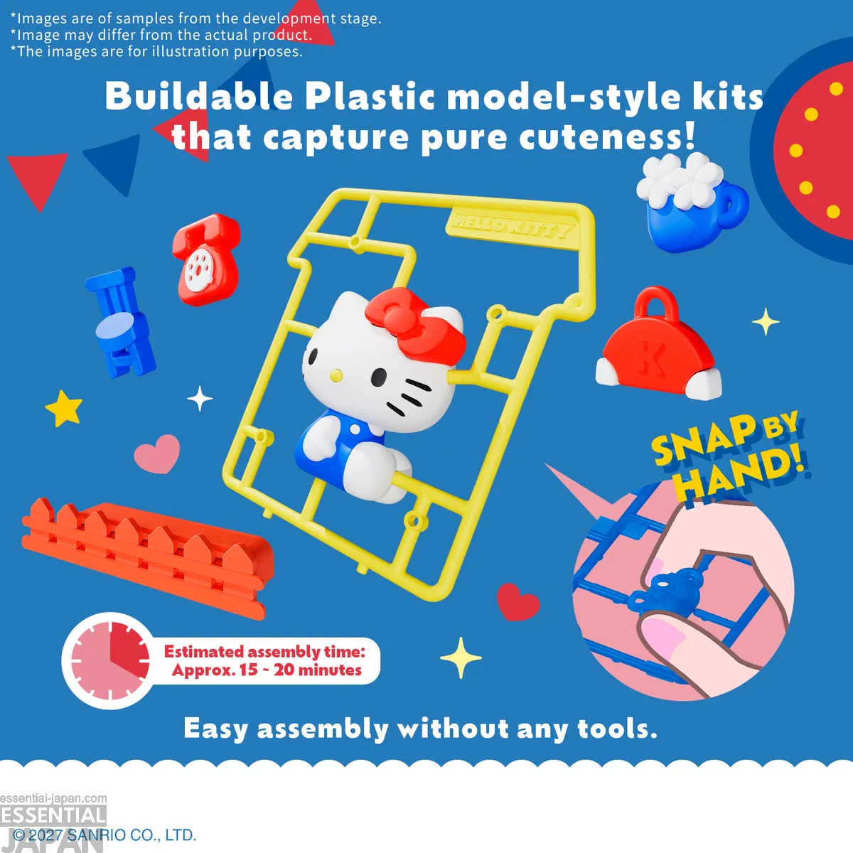Sanrio Hello Kitty & Friends Model Kit Collection 3
