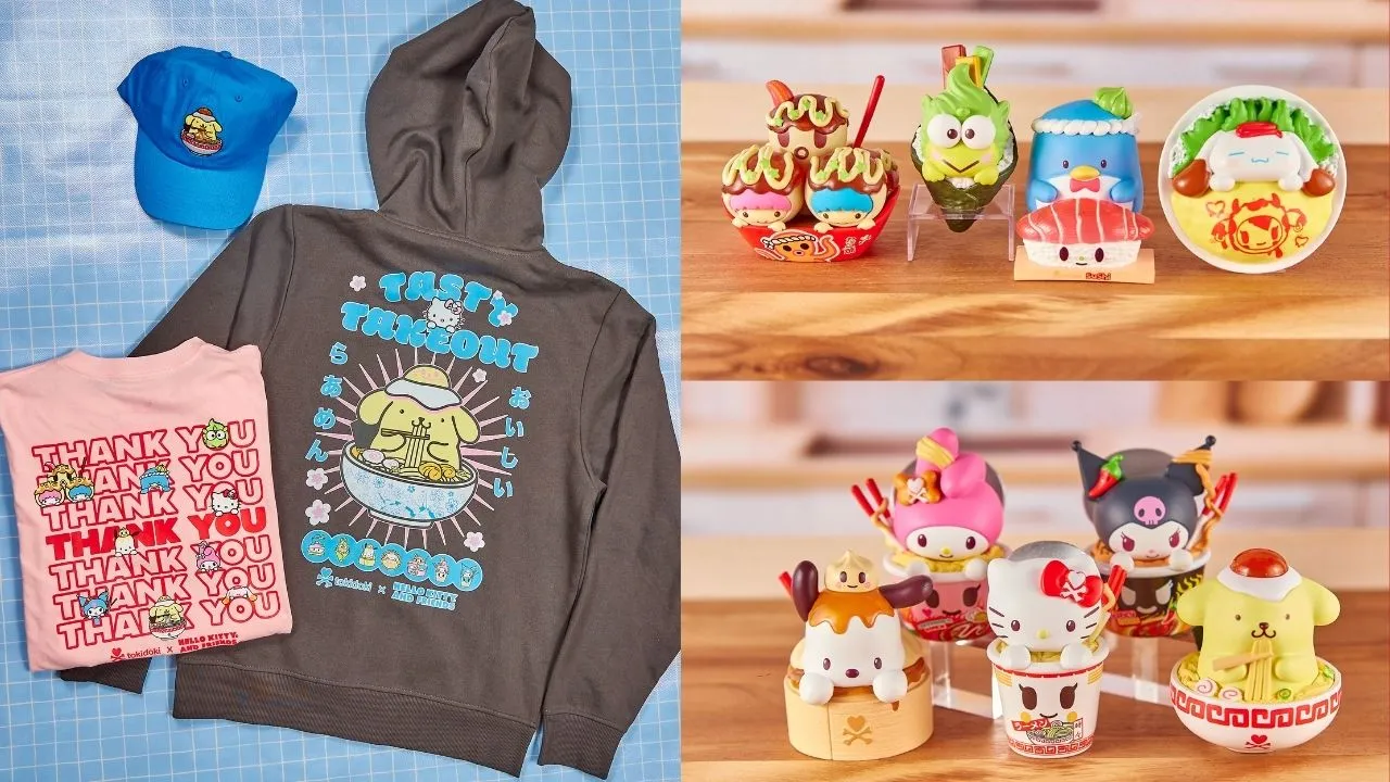 Sanrio x tokidoki Takeout Collection Main